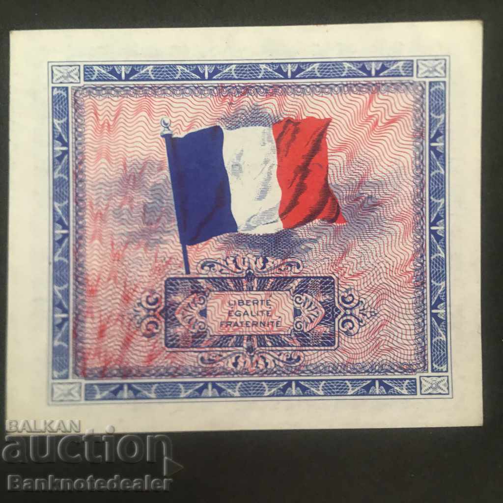 France Allied Military 5 Francs 1944 Pick 115 Ref 8469 with price 28.00 BGN | € 14.32