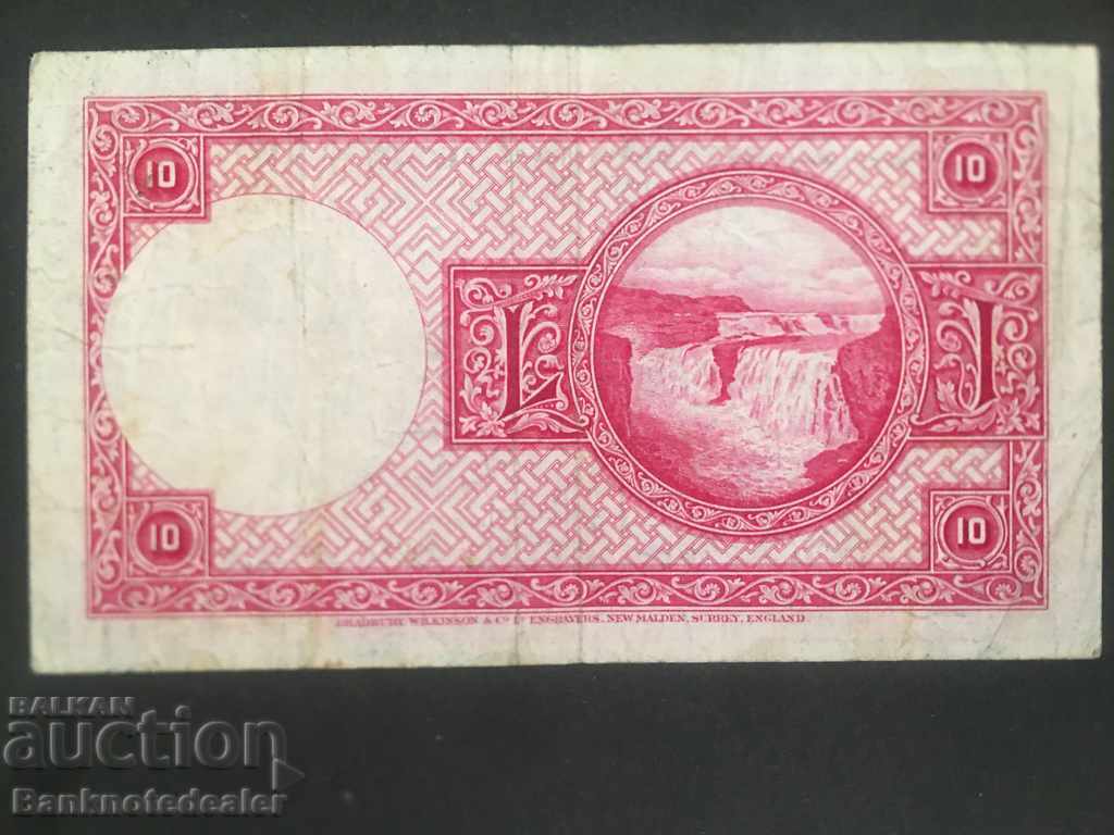 Iceland 10 Kronur 1928 Pick 32 Ref 2882 с цена 32.00 лв. | € 16.36 Iceland 10 Kronur 1928 Pick 32 Ref 2882 с цена 32.00 лв. | € 16.36