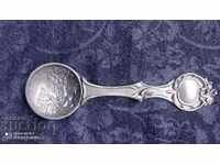 Decorative metal spoons