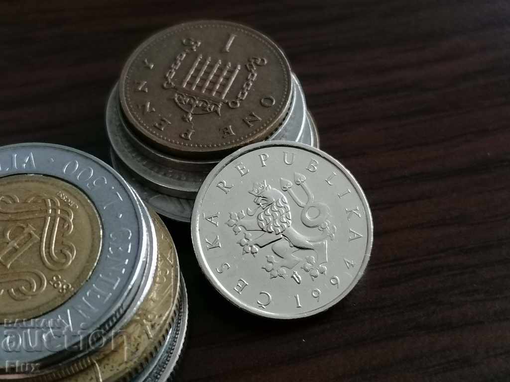 Coin - Czech Republic - 1 krona 1994 with price 0.70 BGN | € 0.36 Coin - Czech Republic - 1 krona 1994 with price 0.70 BGN | € 0.36