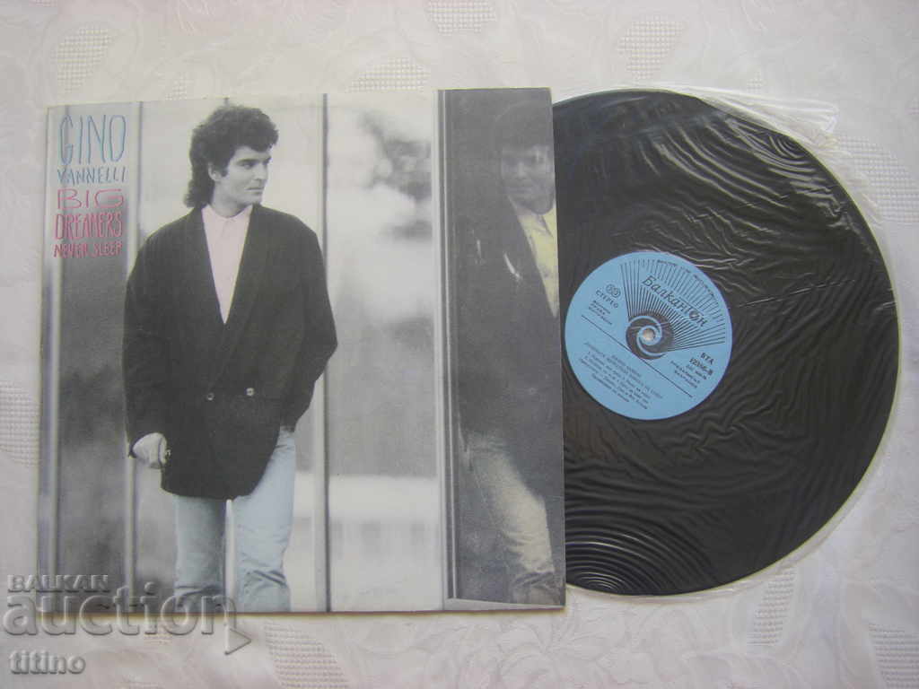 WTA 12386 - Gino Vannelli. Big Dreamers Never Sleep with price 15.00 BGN | € 7.67 WTA 12386 - Gino Vannelli. Big Dreamers Never Sleep with price 15.00 BGN | € 7.67