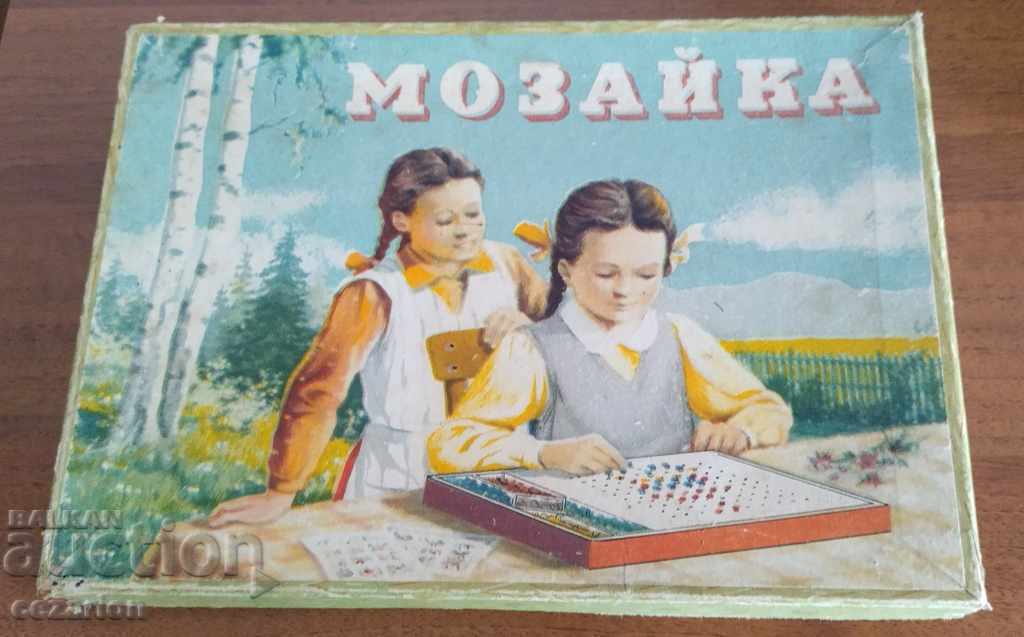 Mosaic for children with antique value