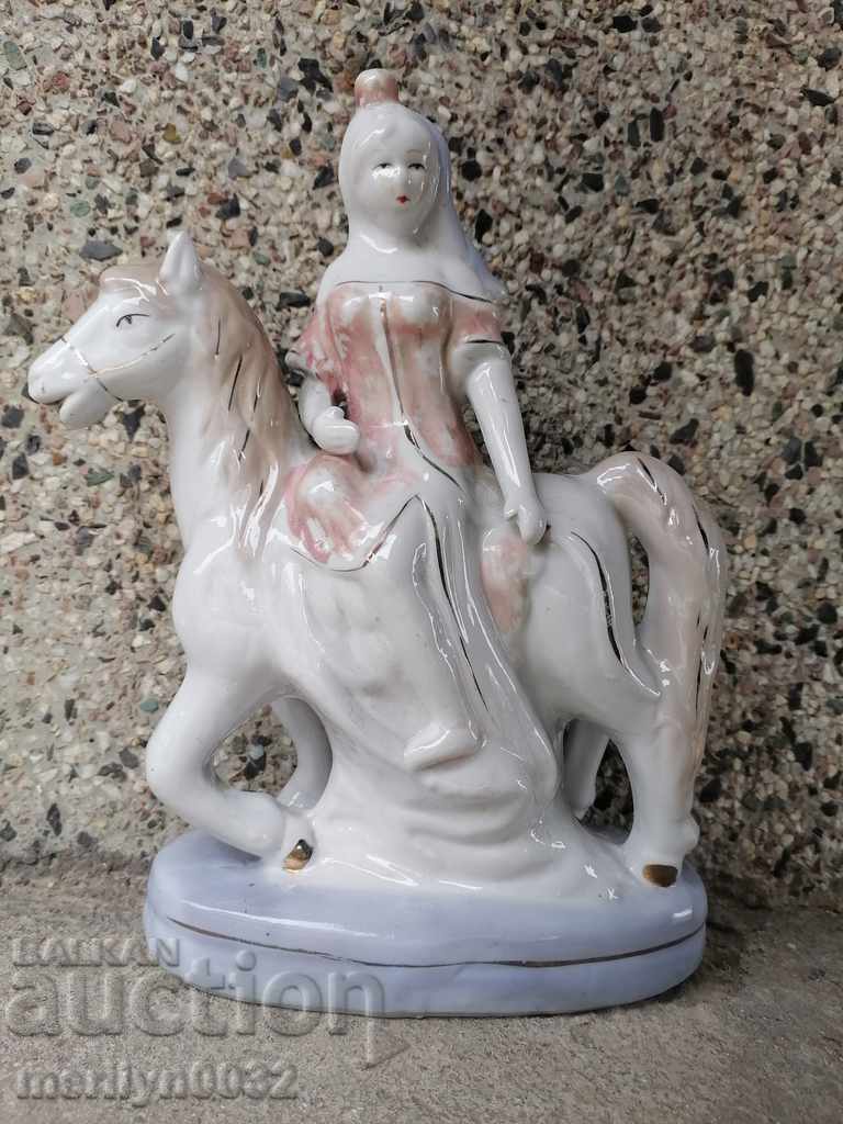 Porcelain figurine, old porcelain figure