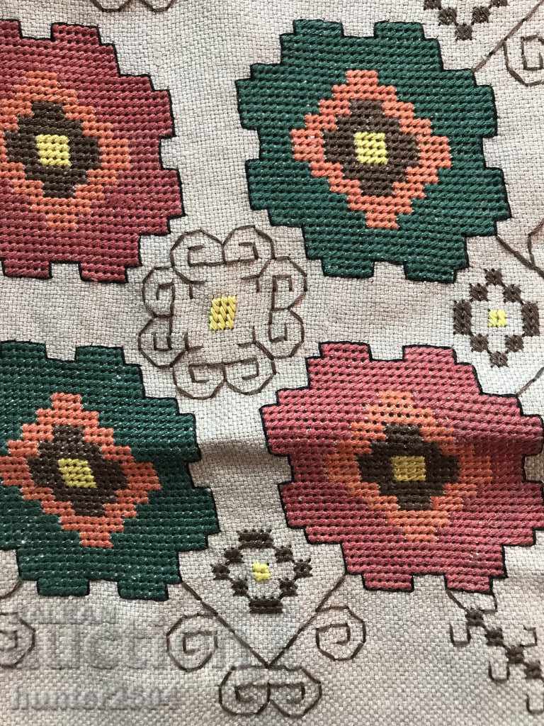 Bedspread, square-65/65 cm, panama linen, cotton, new with price 34.95 BGN | € 17.87 Bedspread, square-65/65 cm, panama linen, cotton, new with price 34.95 BGN | € 17.87