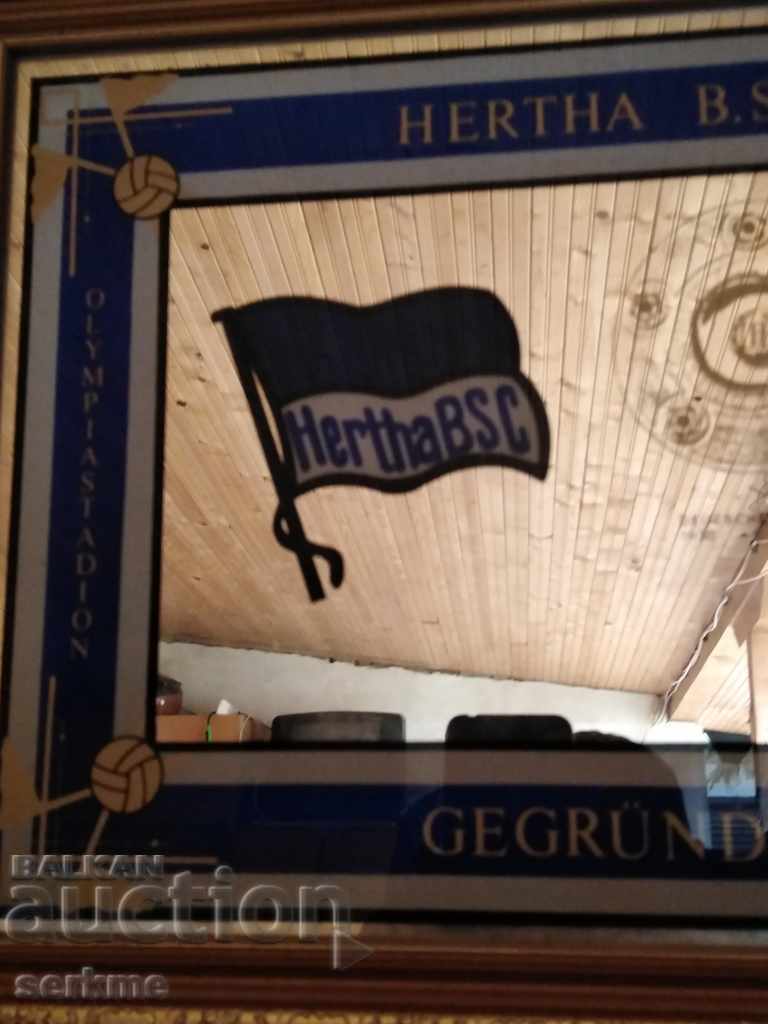 FC Hertha Berlin logo mirror with price 20.00 BGN | € 10.23 FC Hertha Berlin logo mirror with price 20.00 BGN | € 10.23