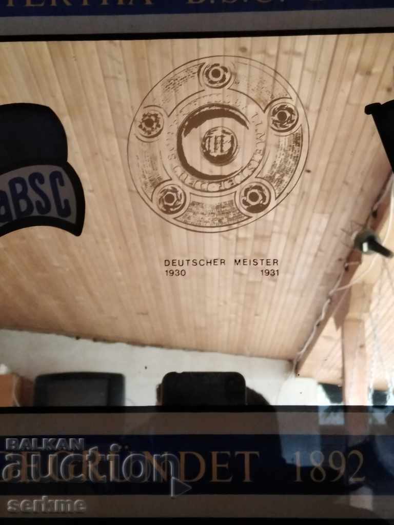 Auction FC Hertha Berlin logo mirror Auction FC Hertha Berlin logo mirror