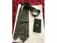 Tie and handkerchief - hunting accessories