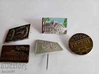 badges - cities Bulgaria Batak 6 pcs