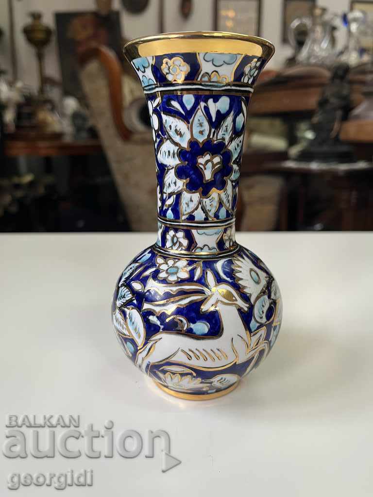 Unique porcelain vase №1619