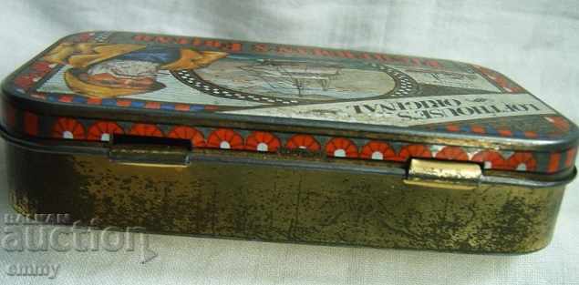 Delivery of Old metal box box "Fisherman's friend" original Delivery of Old metal box box "Fisherman's friend" original
