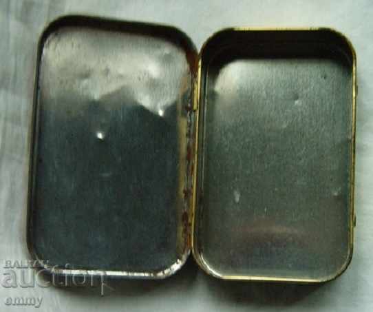 Old metal box box "Fisherman's friend" original - 6 Old metal box box "Fisherman's friend" original - 6