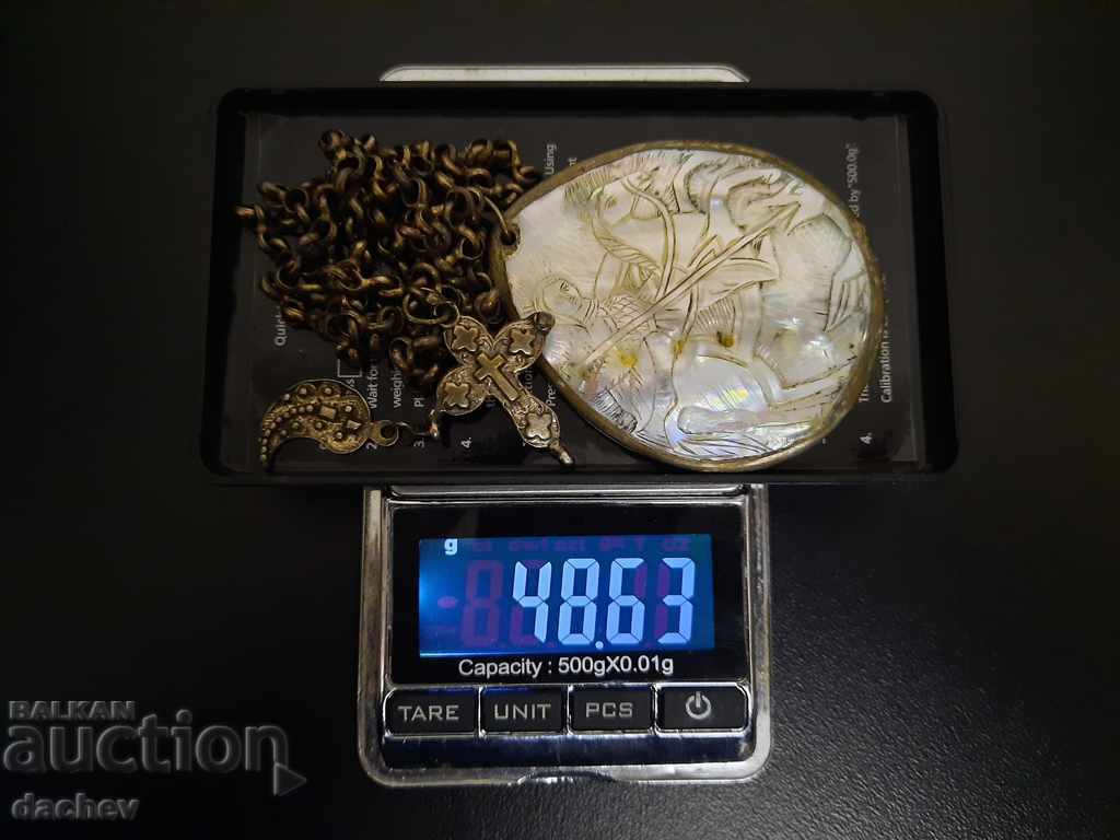 Възрожденски сребърен нагръден накит пафти пафта носия - 6 Възрожденски сребърен нагръден накит пафти пафта носия - 6