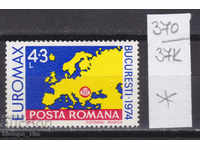 37K370 / Ρουμανία 1974 Έκθεση EUROMAX, Βουκουρέστι (*)