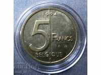 Белгия 5 франка 1994