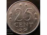 25 cents 1978, Netherlands Antilles