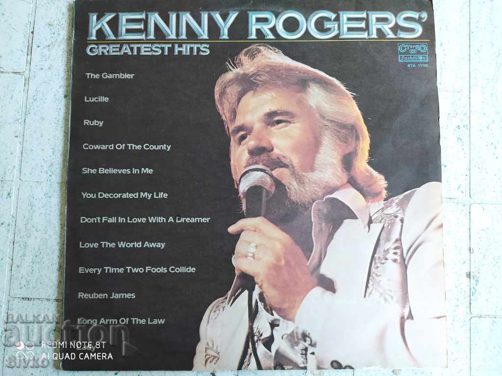 Placa de gramofon Kenny Rogers