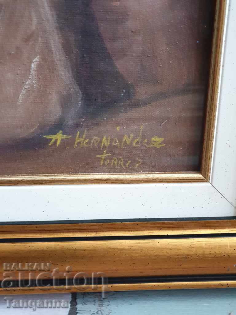 Beautiful oil painting woman with price 100.00 BGN | € 51.13 Beautiful oil painting woman with price 100.00 BGN | € 51.13