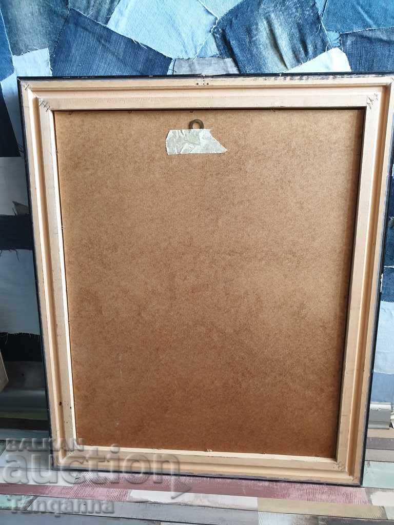 Delivery of Beautiful oil painting woman Delivery of Beautiful oil painting woman