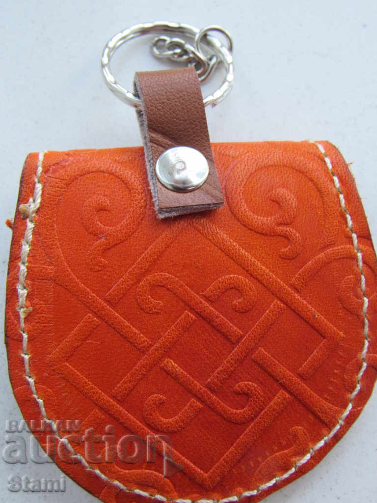 Delivery of Genuine leather key chain from Mongolia-18 series