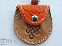 Genuine leather key chain from Mongolia-18 series