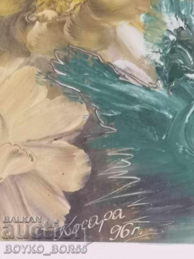 Auction Gorgeous Painting by the Famous Artist Kosara Hadjipetrov Auction Gorgeous Painting by the Famous Artist Kosara Hadjipetrov