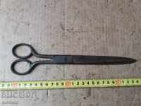 OLD FORGED SCISSORS WITH MARKING - LARGE