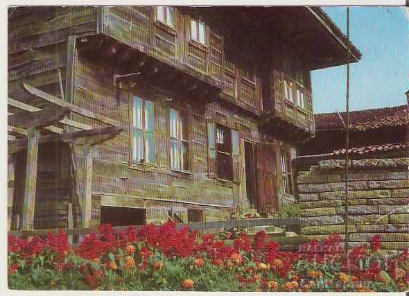 Carte poștală Bulgaria Kotel veche casă *