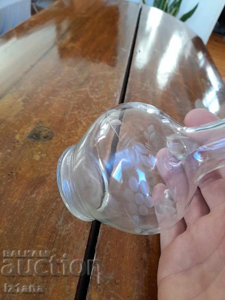 Old glass jug, jug - 6 Old glass jug, jug - 6