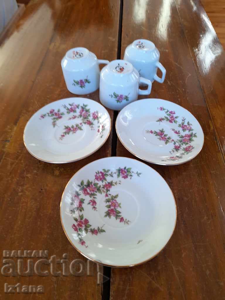 Auction Old porcelain coffee cups Auction Old porcelain coffee cups