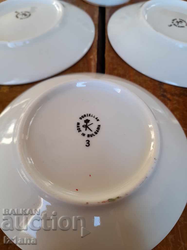 Old porcelain coffee cups - 5 Old porcelain coffee cups - 5