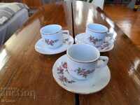 Παλιά πορσελάνινα φλιτζάνια καφέ