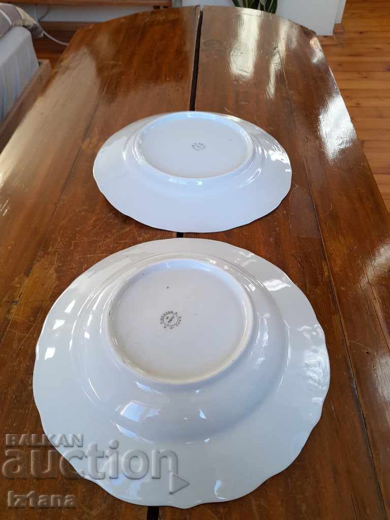 Old porcelain plate, plates - 5 Old porcelain plate, plates - 5