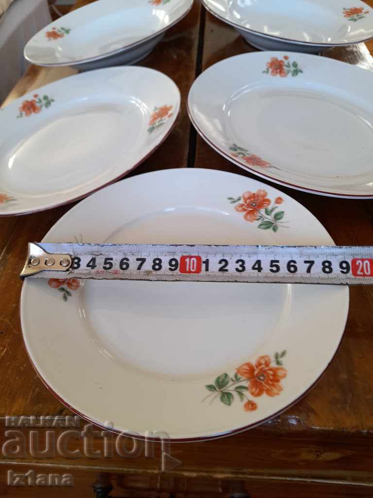 Auction Old porcelain plate, plates Auction Old porcelain plate, plates