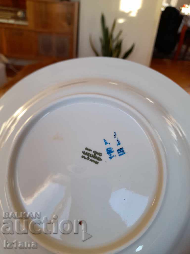 Old porcelain plate, plates - 7 Old porcelain plate, plates - 7