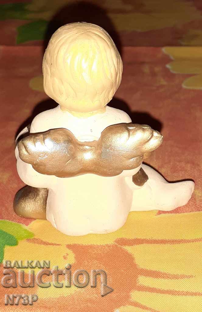 CERAMIC FIGURE. ANGEL. with price 8.00 BGN | € 4.09 CERAMIC FIGURE. ANGEL. with price 8.00 BGN | € 4.09