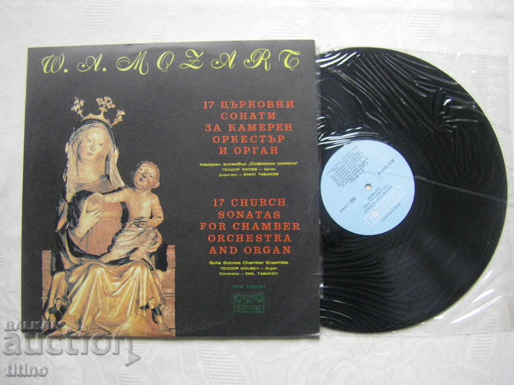 ICA 10550/51 - W. A. Mozart. 17 church sonatas - 5 ICA 10550/51 - W. A. Mozart. 17 church sonatas - 5