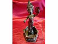 Bronze Figure, Statuette, Hindu Goddess, Kali, Buddha