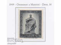1949. Republic of Italy. Monument to Mazzini.