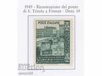1949. Rep. Italia. Reconstituirea podului St. Trinitate..