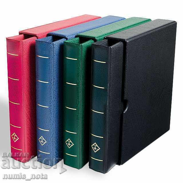 Auction Optima F album for coins and / or banknotes + album cassette Auction Optima F album for coins and / or banknotes + album cassette