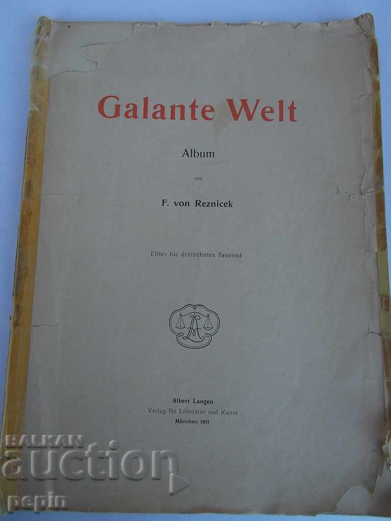 Album in austr. artist Ferdinand von Reznicek