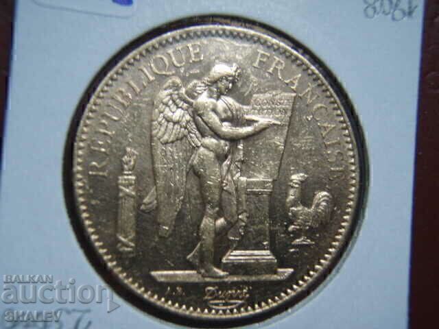 100 φράγκα 1908 Α Γαλλία (100 φράγκα Γαλλία) - AU (χρυσός) - 5 100 φράγκα 1908 Α Γαλλία (100 φράγκα Γαλλία) - AU (χρυσός) - 5