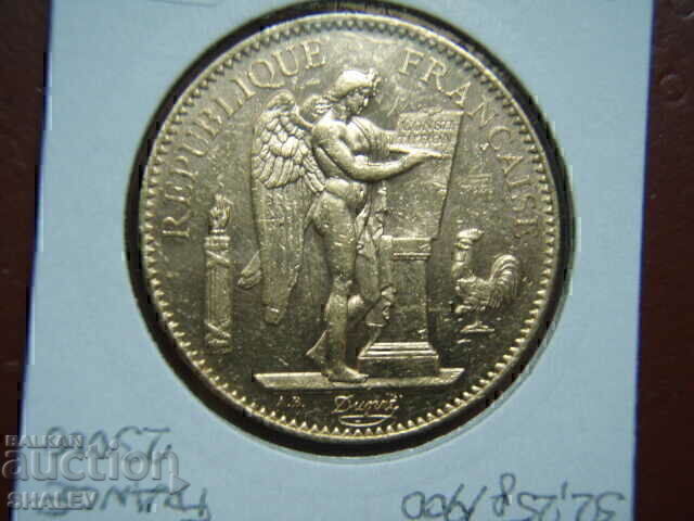 100 franci 1908 A Franța (100 franci Franța) - AU (aur) - 6