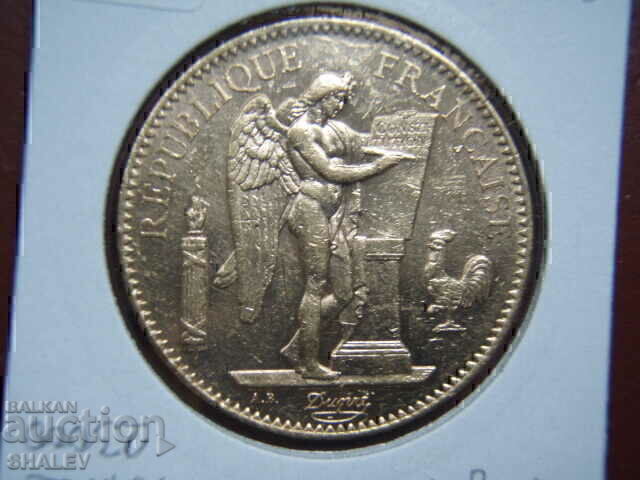 100 franci 1908 A Franța (100 franci Franța) - AU (aur) - 7