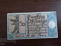 Notgeld banknote - Germany - 10 UNC pfennigs 1921