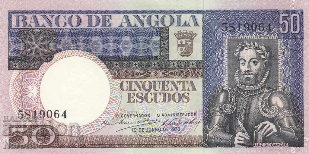 50 ескудо 1973, Ангола