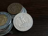 Monedă - SUA - 1/4 (sfert) de dolar 1965