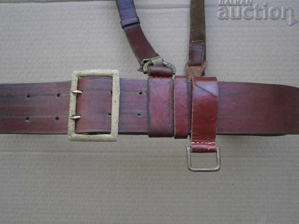 Παράδοση κόκκινη ζώνη αξιωματικού με προεξοχή Β' Παγκόσμιος Πόλεμος Παράδοση κόκκινη ζώνη αξιωματικού με προεξοχή Β' Παγκόσμιος Πόλεμος