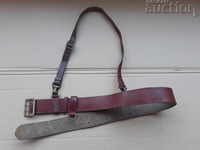red officer's belt with protube WW2 WWII