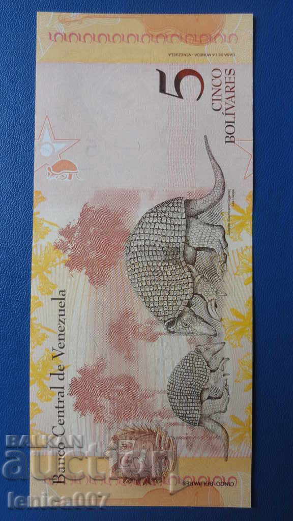 Venezuela 2014 - 5 UNC bolivars - 6